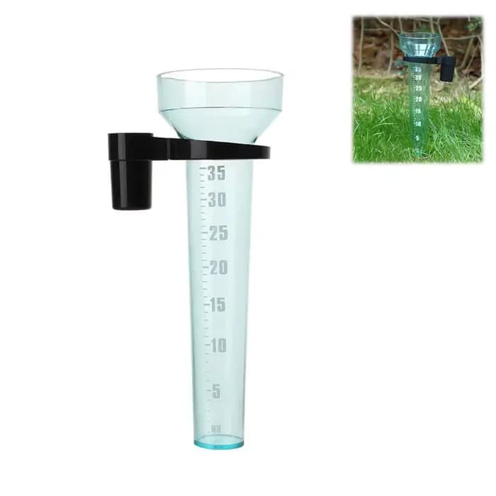Pluviomètre 35 mm en polystyrène, outil de mesure de l'eau de pluie, outil de jardinage extérieur po