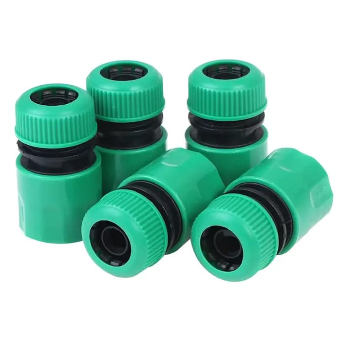 Connecteur d'accouplement de Joint de tuyau 1/2 ", 5 pièces, pour connecteur d'eau d'irrigation de j