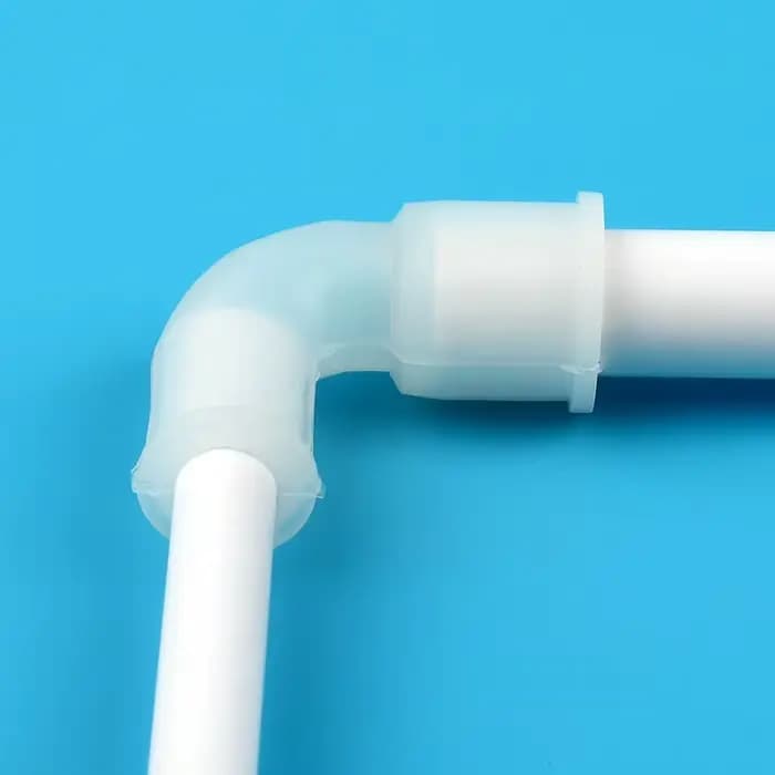 Connecteur de tuyau à Joints flexibles en Silicone, coude en caoutchouc, Tube dur, raccords souples,