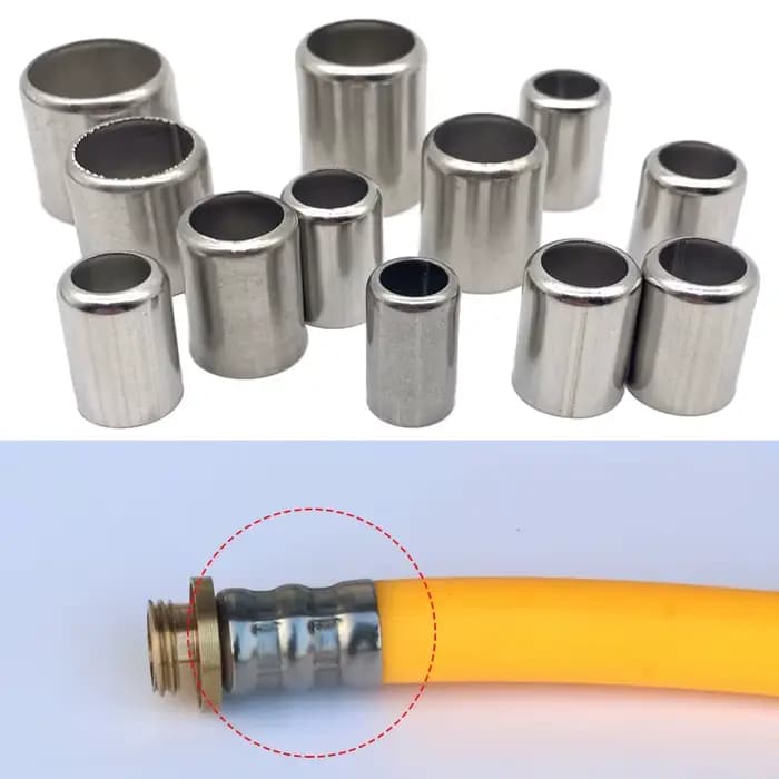 Diamètre intérieur 0.67 ~ 0.94 pouces boîtier en acier inoxydable Tube de pulvérisation Joint jardin