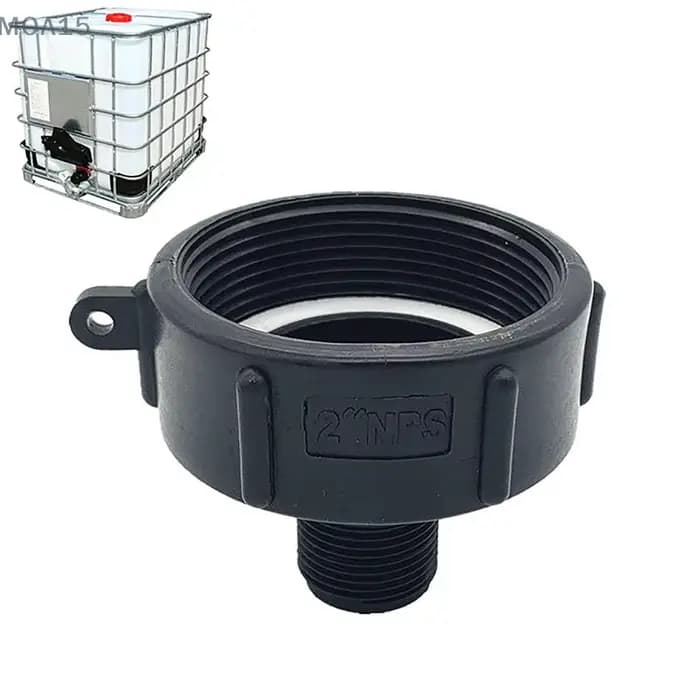 Adaptateur réducteur de réservoir d'eau IBC, filetage fin S60 Durable vers connecteur de tuyau d'arr