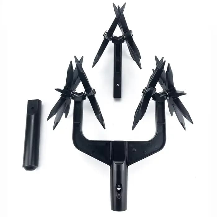 Motoculteur rotatif de jardin, outil manuel pour le chargement et la ventilation du sol, cultivateur