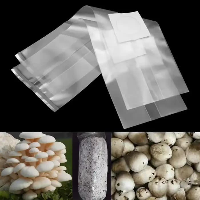 Sacs de culture de champignons, 100/50/20 pièces, sacs Spawn de champignons, filtre 6 Mil 0.2 micron