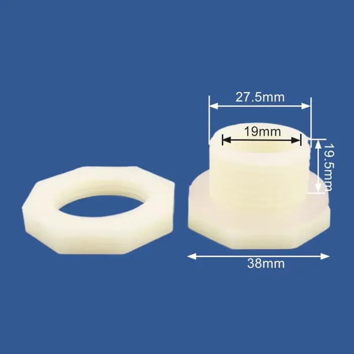 Joints coudés en acier inoxydable pour Aquarium, 20mm, connecteurs de Drainage de réservoir d'eau, J