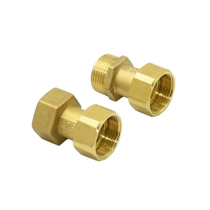 Connecteur à filetage mâle femelle en laiton, 1/2 "3/4" 1 ", raccords coudés à 90 degrés, connecteur