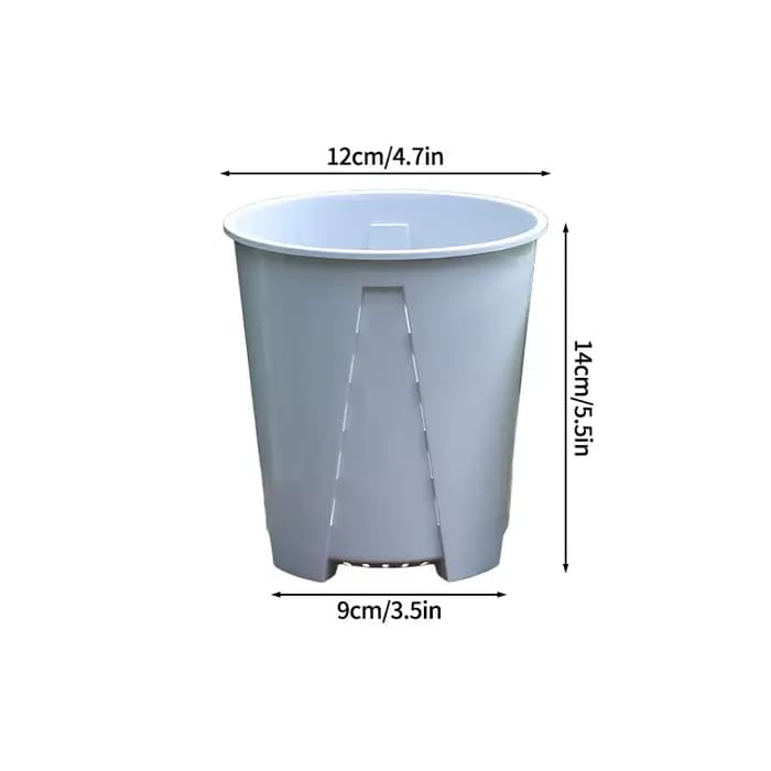 Pots d'orchidées en plastique avec trous, Pot de fleur respirant, conteneur de plantes à fleurs, Pot