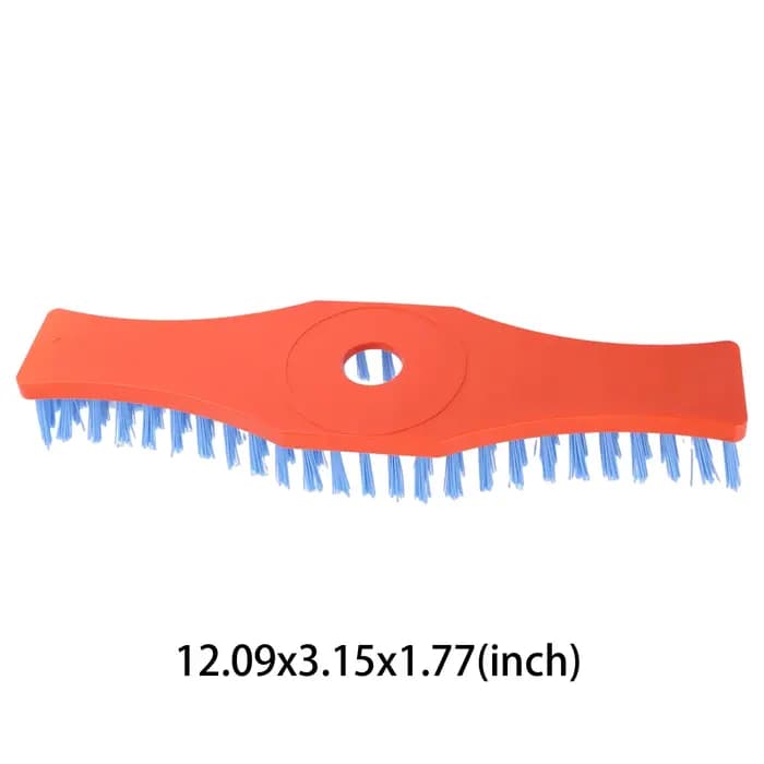 Brosse à fil pour désherbage universelle résistante à l'usure pour terrasse, jardin, cour, sol, pati