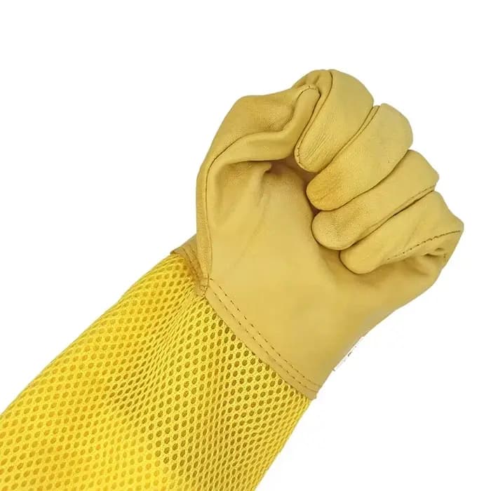 Manchons de protection professionnels pour apiculteur, gants ventilés, anti-équation pour l'apicultu