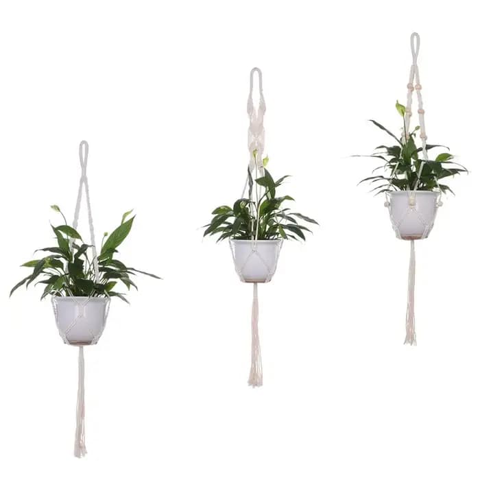 Porte-plante Sonramé fait à la main, cintre pour pot de fleur, décoration murale, cour et jardin