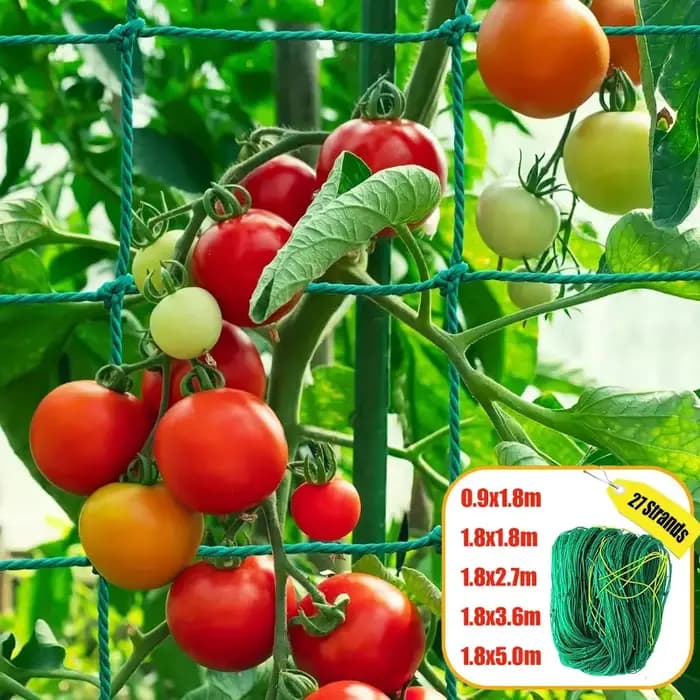 1 pièces filet en treillis extérieur robuste en Nylon plante grimpante filet pour concombre tomate F