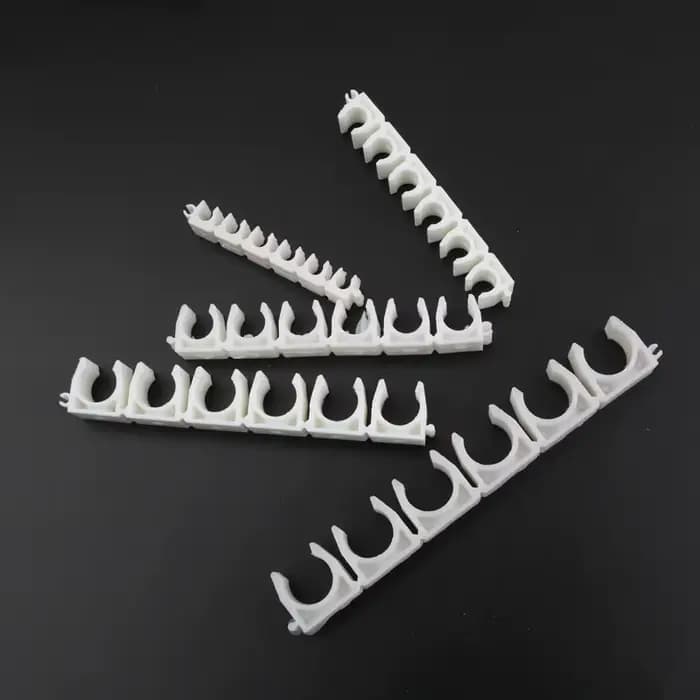 Collier de serrage en plastique 4 6 8 10 12mm, Support de tuyau d'eau, système d'irrigation de jardi