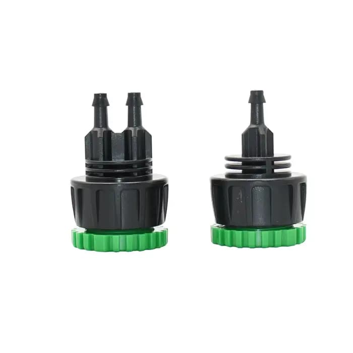 Adaptateur de Système d'Irrigation Goutte à Goutte pour Tuyau de Jardin, Connecteur Barbelé, 1/2, 3/