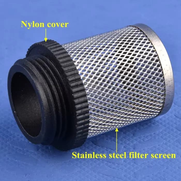 Filtre de pompe à eau en acier inoxydable, filtre de tuyau d'irrigation de jardin, écran de filtre p