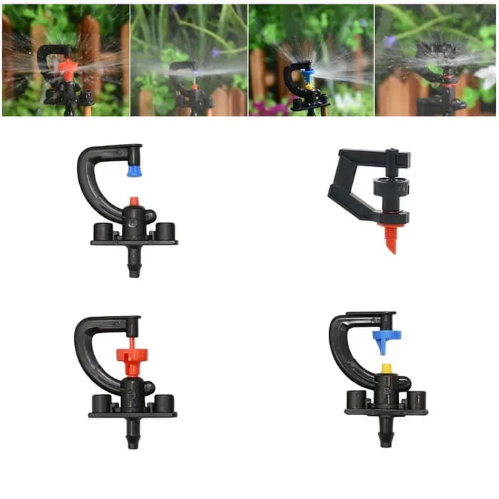 Micro-arroseur rotatif à 180 degrés, buse de réfraction de Type G, buse de suspension filetée pour l