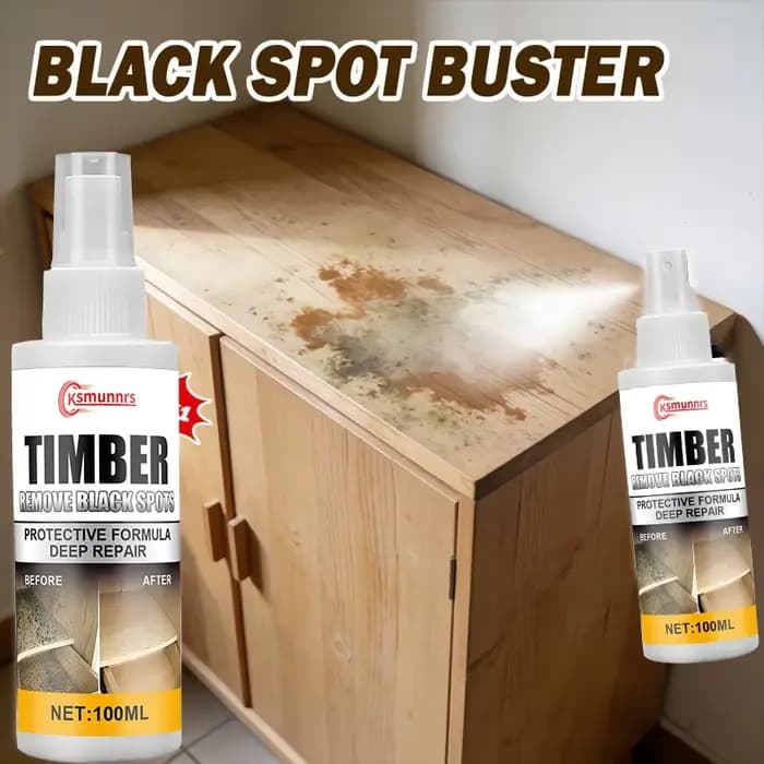 Décapant de moisissures pour éliminer les taches noires et les moisissures sur les armoires en bois,