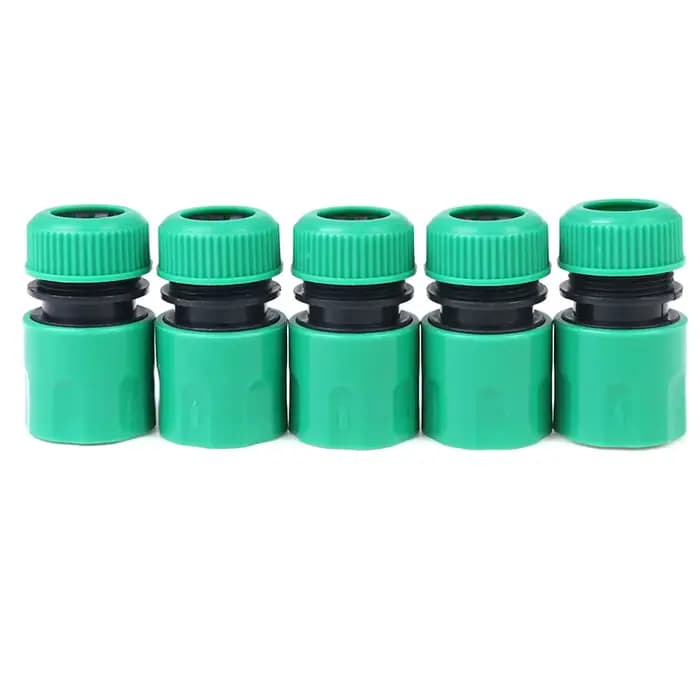 Connecteur d'accouplement de Joint de tuyau 1/2 ", 5 pièces, pour connecteur d'eau d'irrigation de j