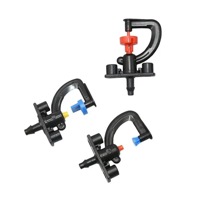 Micro-arroseur rotatif à 180 degrés, buse de réfraction de Type G, buse de suspension filetée pour l