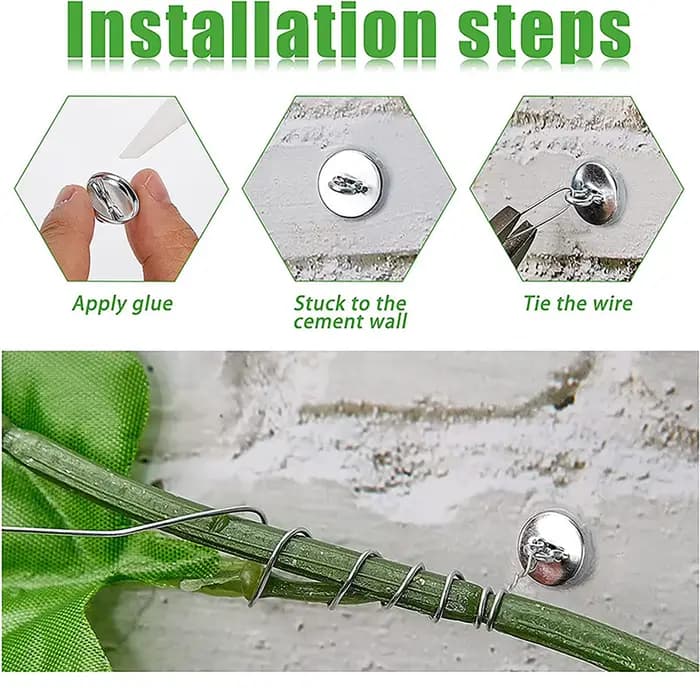 Kit de treillis universel en aluminium pour plantes grimpantes, injecteur de vigne, extérieur, 50/10