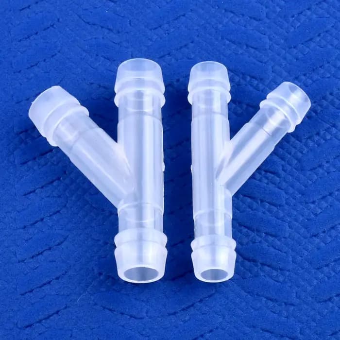 Connecteur en T Oblique de Type Y PP de qualité alimentaire, 5 à 200 pièces, 4 à 18mm, inverseur de 