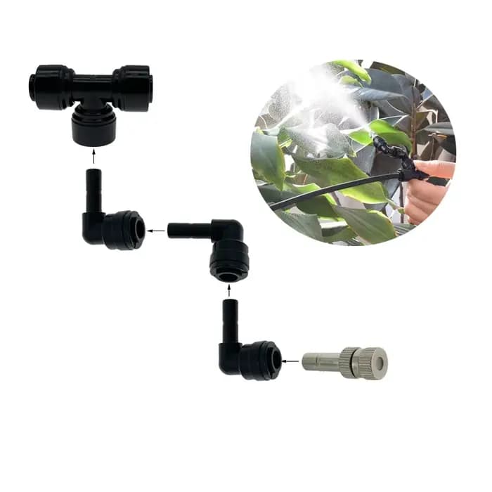 Buse de Terrarium pour Reptiles, Brumisateur Réglable à 360 °, Système de Refroidissement pour Anima