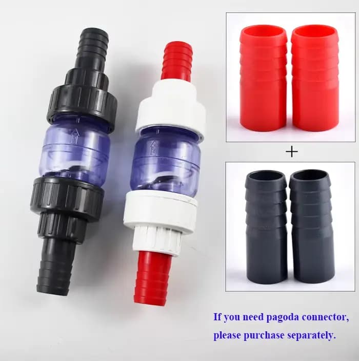 Connecteur pagode UPVC O.D 20mm 25mm 32mm, Joints de tuyaux d'irrigation de jardin, adaptateur de tu