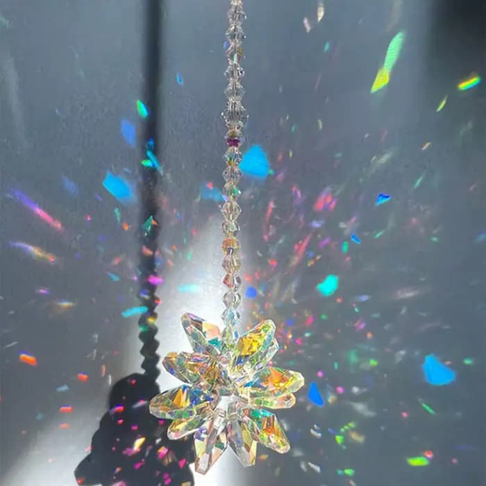 Attrape-soleil couleur AB pour fenêtre suspendue au bureau, fabricant d'arc-en-ciel, cadeau pour ses