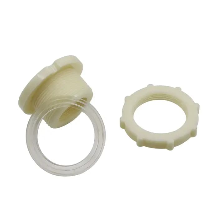 Connecteur de tour d'eau en plastique ABS à filetage mâle, 1/2 ", 3/4", 1/2 ", 1", 3/4 ", 1.2", 2 "f