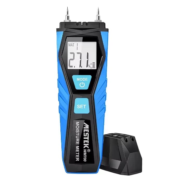 Testeur d'humidité numérique professionnel de type broche et testeur d'humidité, humidimètre portati