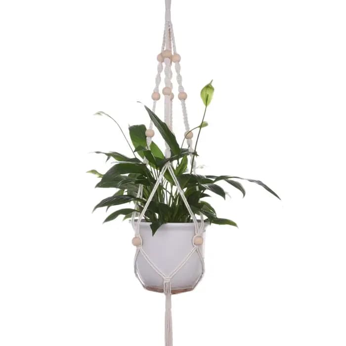 Porte-plante Sonramé fait à la main, cintre pour pot de fleur, décoration murale, cour et jardin