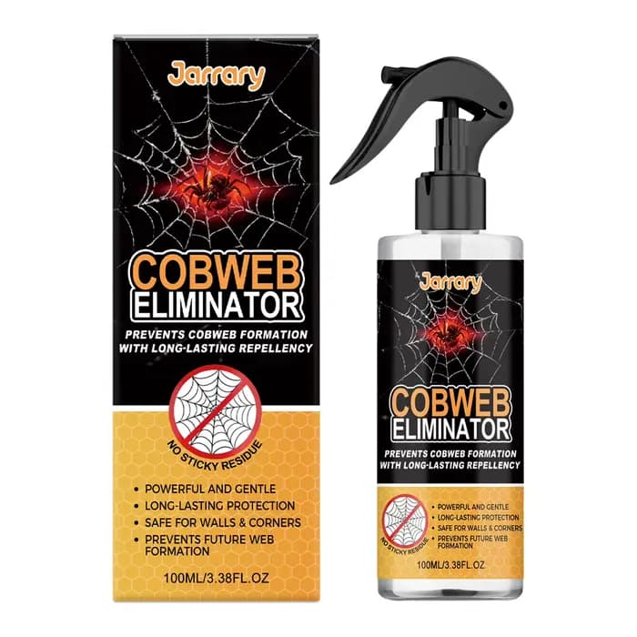 Éliminateur de toile d'araignée 100 ml, prévient la formation de toile d'araignée, spray liquide ant