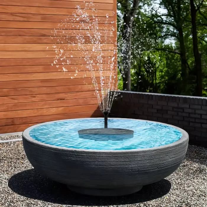 Fontaine solaire pour piscine extérieure, pompe essentielle en été, adaptée aux étangs, aux piscines