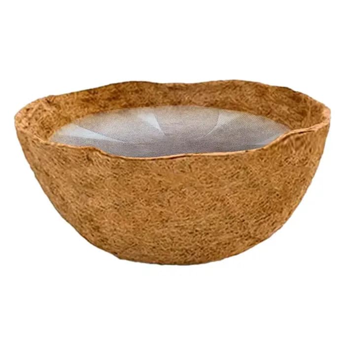 Doublures de pot de fleur en fibre d'amp, remplacement de jardinière murale, fibre optique, polymère