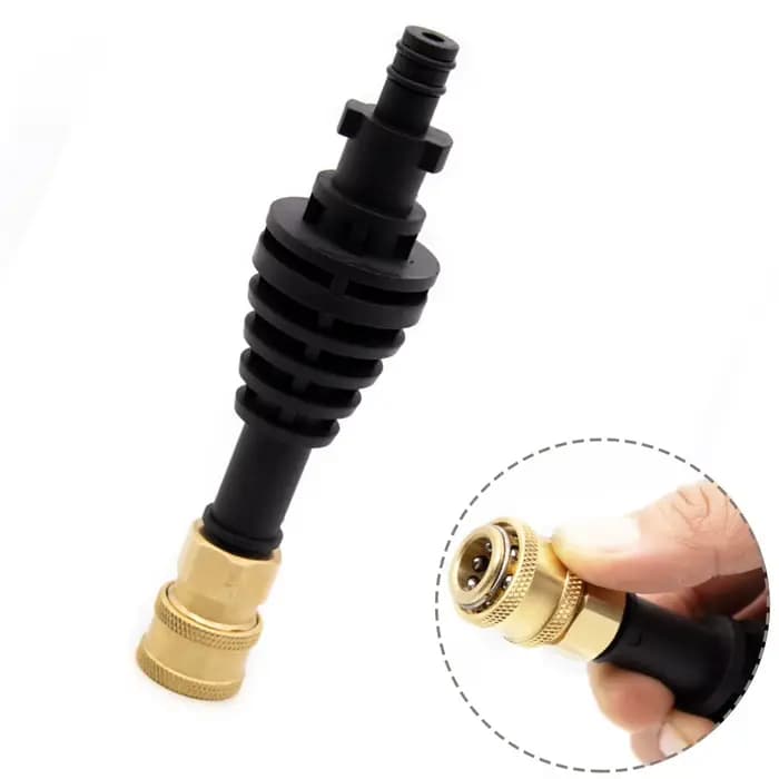 Adaptateur de tige d'extension de remplacement pour jardin, 15cm, pour nettoyeur haute pression Worx