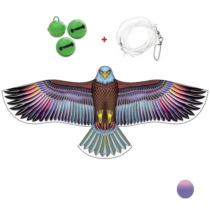 Émulation de faucon volant, cerf-volant, épouvantail d'oiseaux, répulsif d'oiseaux pour jardin, épou
