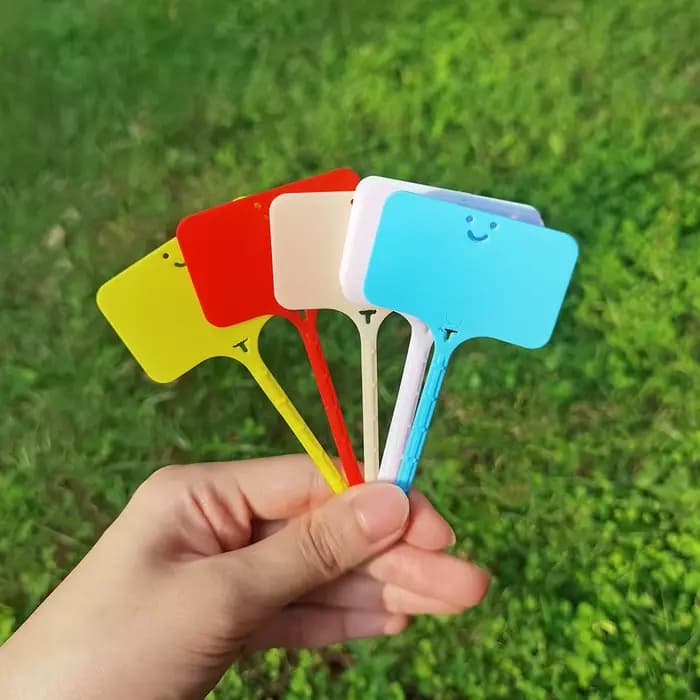 Étiquettes de plantes en plastique réutilisables pour jardin, 30 à 100 pièces, étiquettes de signe d