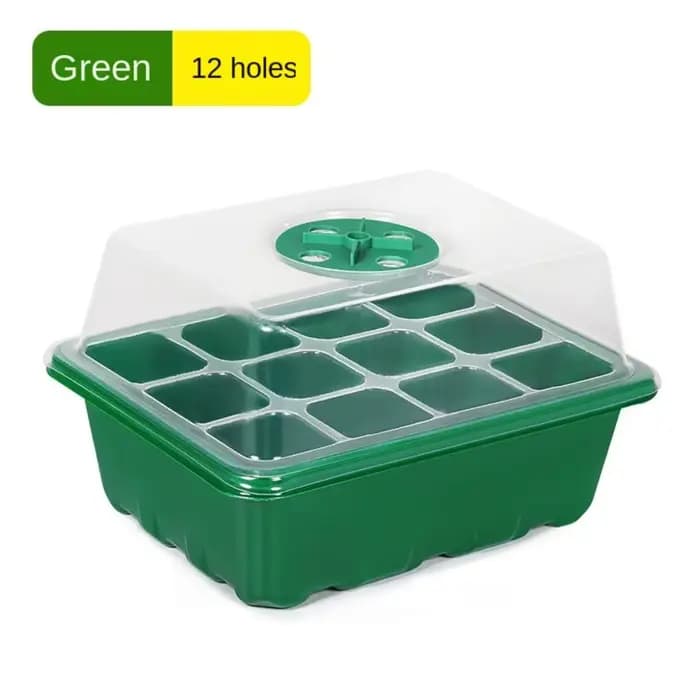 Plateau de démarrage de graines à 6/12 grilles, avec trou de Ventilation, boîte de plantation de cul