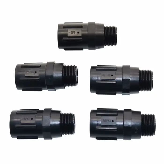 Vanne de régulation de pression d'eau, filetage BSP 3/4 ", pour l'irrigation agricole du jardin, 15/