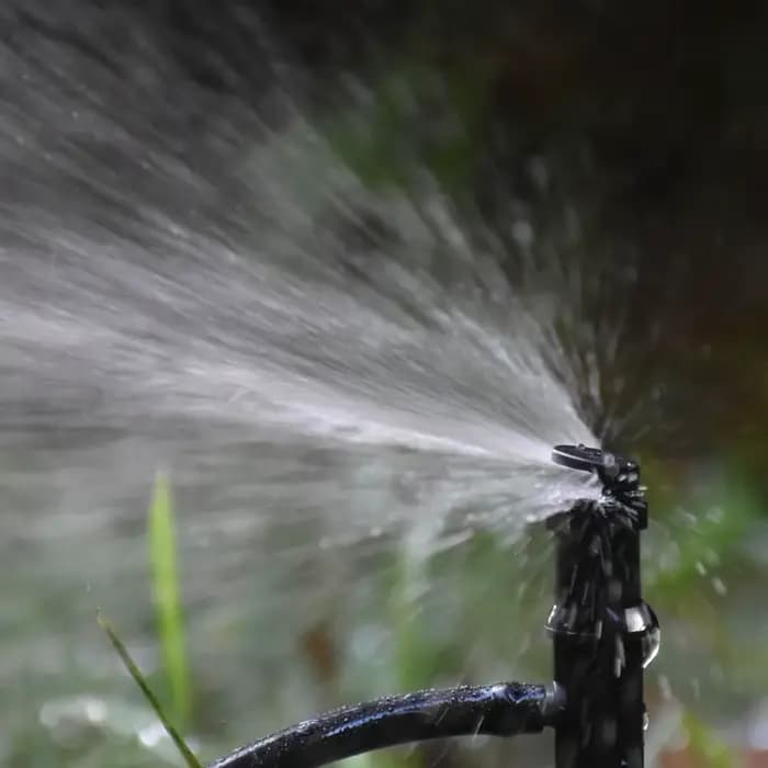 Micro arroseur d'irrigation à effet de serre, Buse de brouillard de Louvain, Connecteur fileté barbe