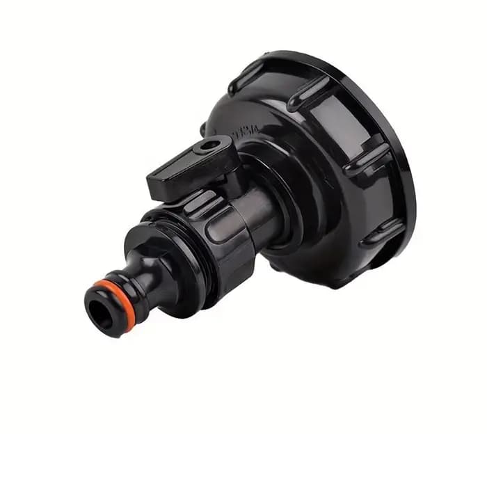 Connecteur d'eau de jardin de tuyau d'adaptateur de assujetIBC, filetage grossier, pièces de raccord
