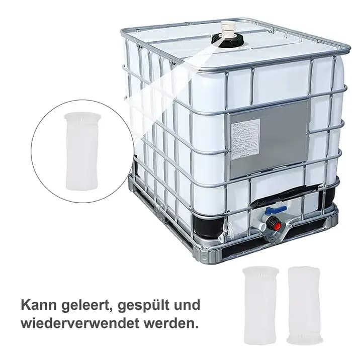 Filtre en Nylon IBC pour barils de pluie, filtre domestique pour couverture, 1/2 pièces # Filtre de 