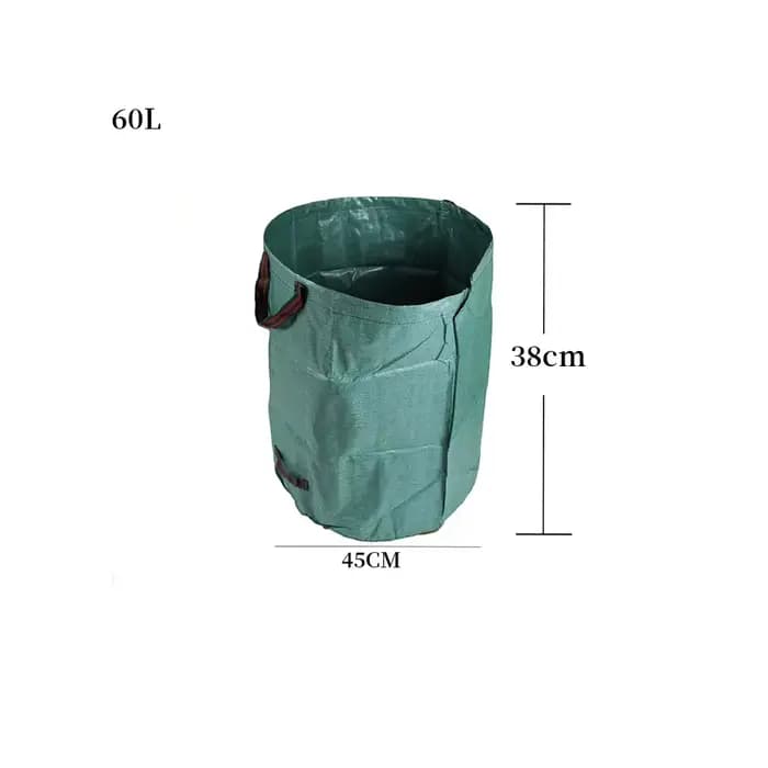 Sac poubelle de jardin, sac de déchets de jardin, sac de déchets de jardin extérieur, sac de nettoya