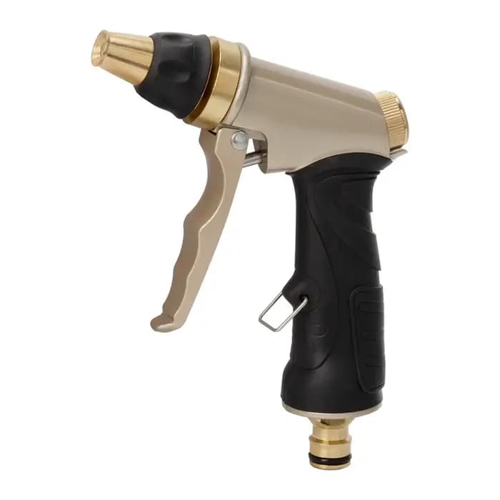 Pistolet à eau domestique en alliage de cuivre et de zinc, haute pression, lavage de voiture, jardin