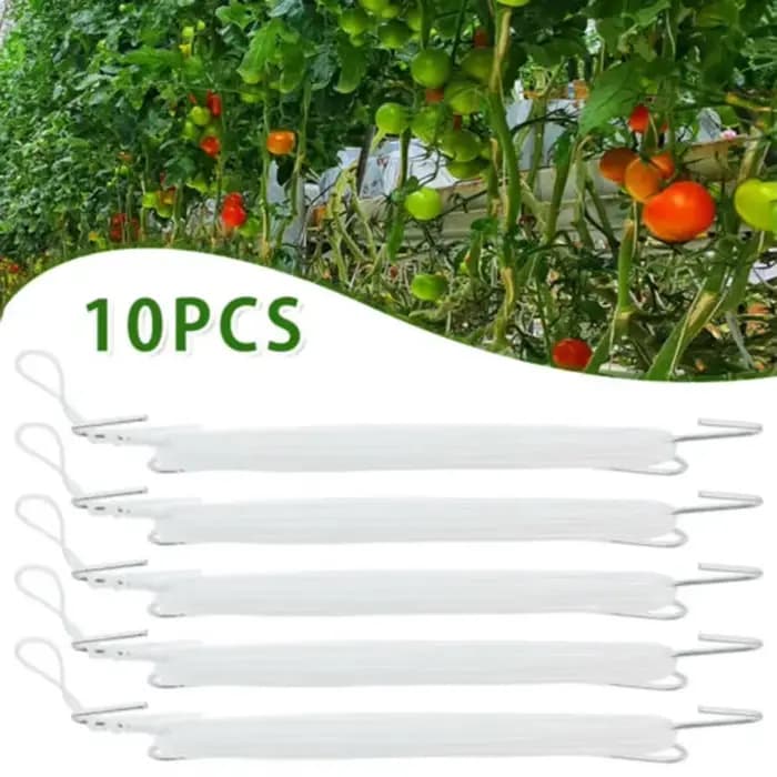 10 pièces serre jardin tomates crochets pinces plantation légumes crochet Support plantes cravates S