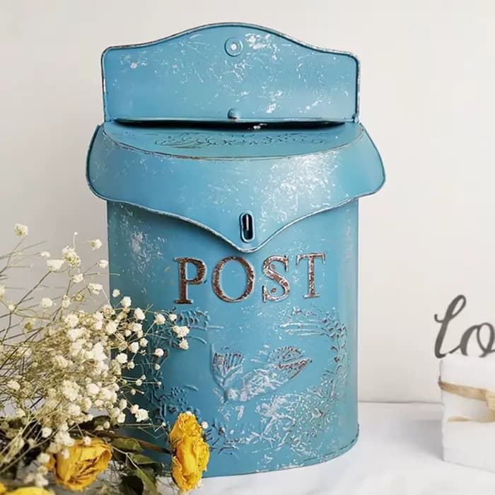 Boîte aux lettres d'extérieur Vintage pour cour, artisanat de décoration, boîtes aux lettres de sugg