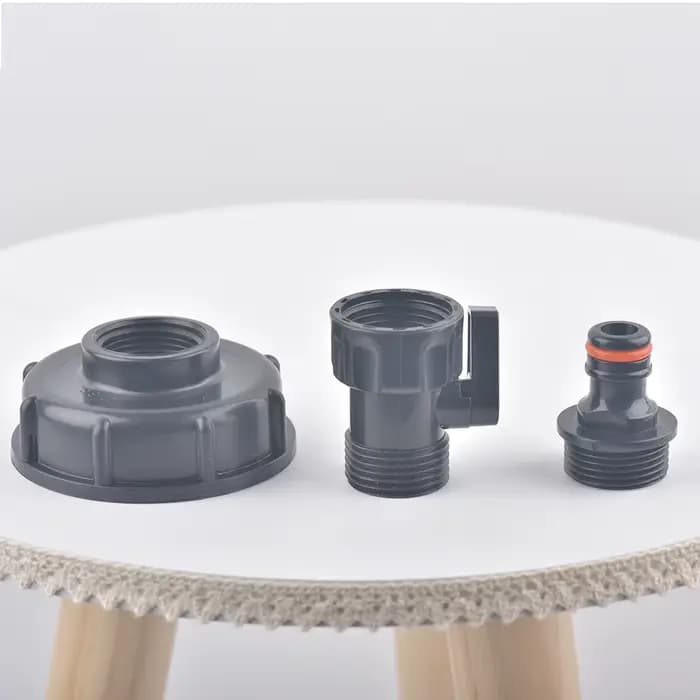Valve de Déroutage à Filetage Femelle de 3/4 Pouces, Adaptateur de Vidange IBC, Raccords de Bec, Out