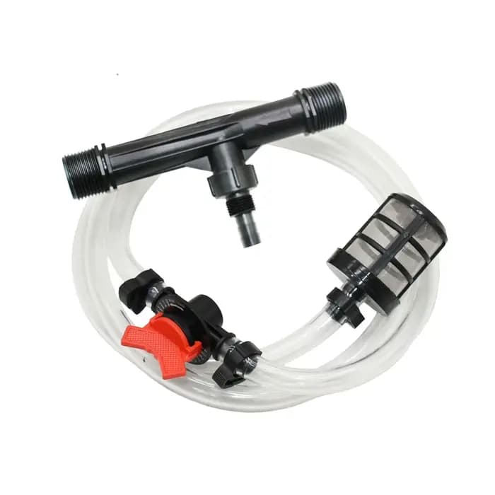 Kits d'injecteur d'engrais Venturi à filetage mâle de 1 pouce et 1.5 pouces, système d'irrigation ag