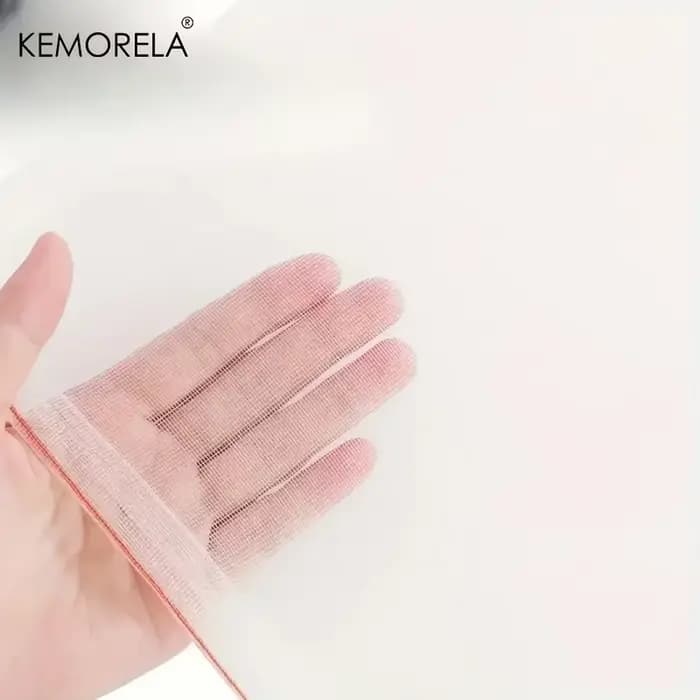 KEMORELA 50pcs Sacs de protection des fruits en maille blanche Housses non tissées durables en PP/TP