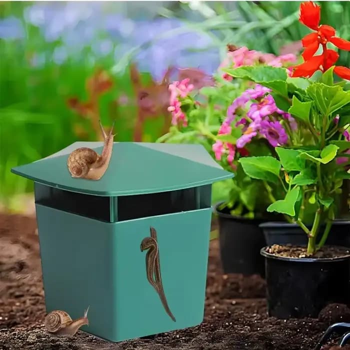 Piège à escargots en plastique réutilisable, 10/1 pièces, outils de Station d'appâts, Cage à limaces