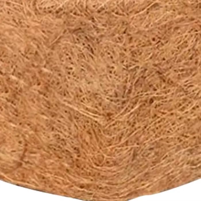 Doublure de panier de coco 14/16 naturel pour jardinières, doublures AMP rondes, doublure de remplac