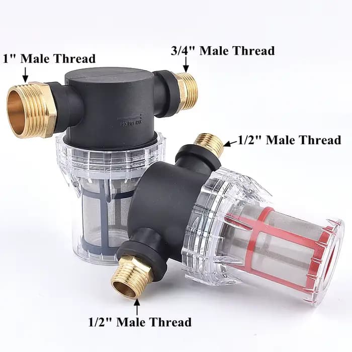 1/2 Inch Garden Watering Filter Agricultural Irrigation Impurity Prefilter Aquarium Tank Water Pump 